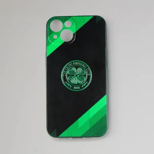 Keltisches Grün und Schwarz iPhone-Cover
